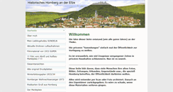 Desktop Screenshot of historica-homberg.de